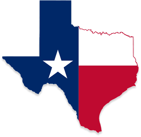 Texas map for Grade 2 Math TEKS